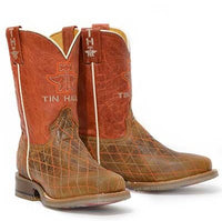 TIN HAUL YOUTH BALD EAGLE COWBOY BOOT