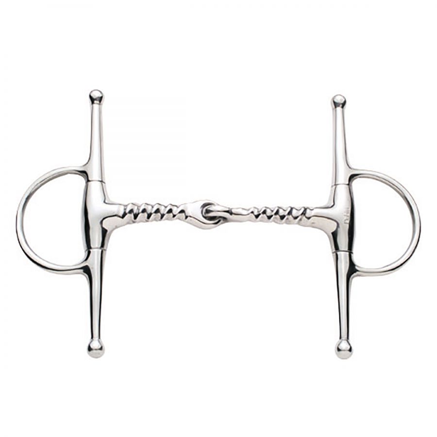 KORSTEEL CORKSCREW FULL CHEEK SNAFFLE 5"