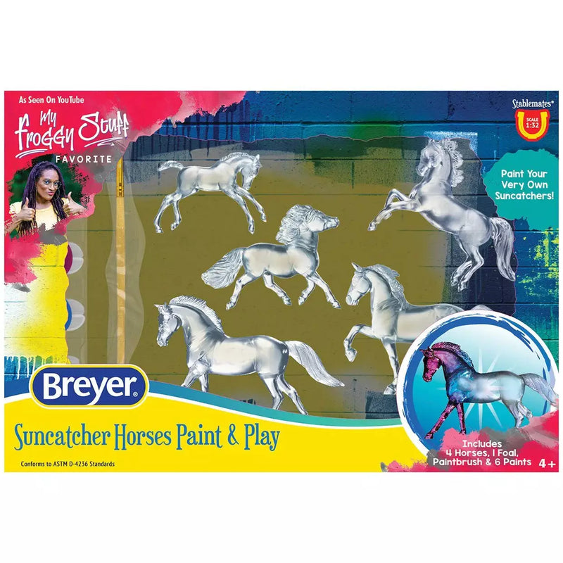 BREYER SUNCATCHER HORSES PAINT & PLAY