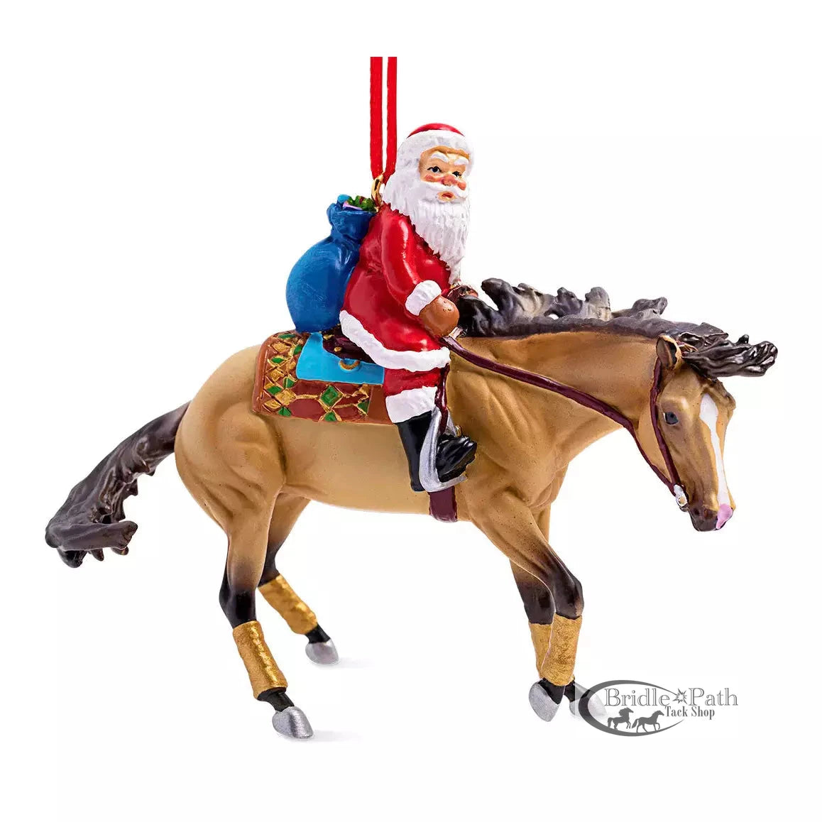 BREYER SANTA REINER ORNAMENT