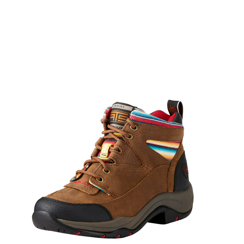 ARIAT WOMENS TERRAIN - WALNUT SERAPE