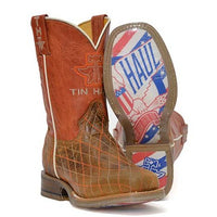 TIN HAUL CHILDREN BALD EAGLE COWBOY BOOT