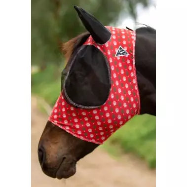 PROFESSIONAL'S CHOICE COMFORTFIT LYCRA FLY MASK - OVERSIZED