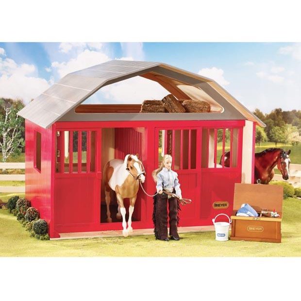 Breyer Two Stall Wood Barn