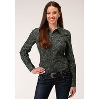 ROPER WOMENS PAISLEY SHIRT