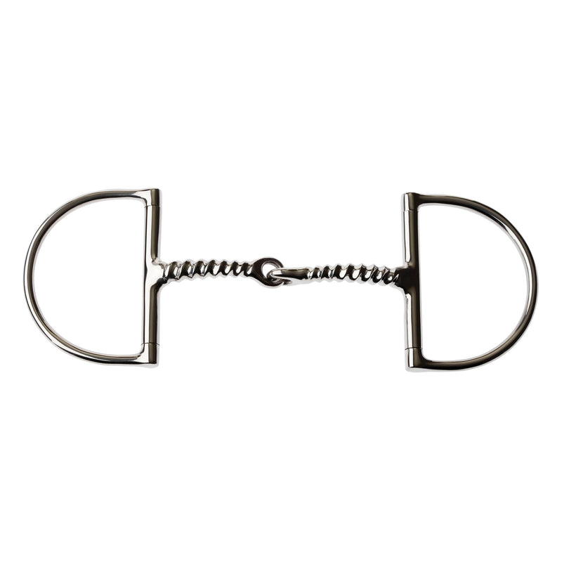 KORSTEEL CORKSCREW DEE RING SNAFFLE