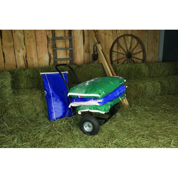 MUCK CART WITH PNEUMATIC TIRES