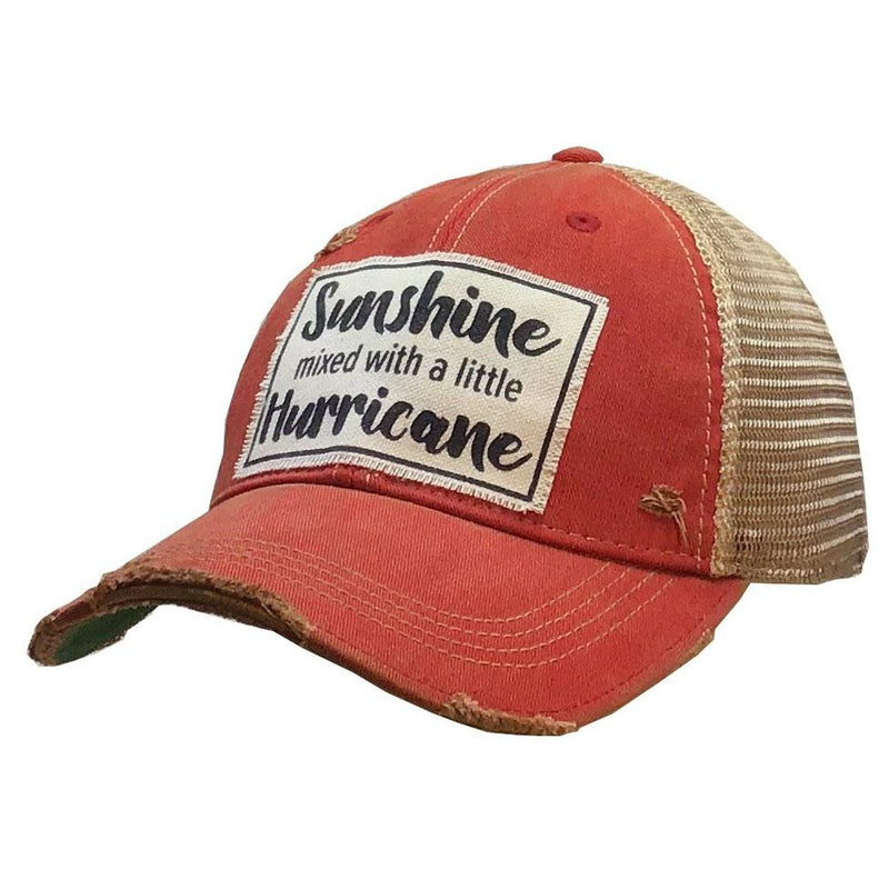 Ball Cap Sunshine Mixed With a Little Hurricane