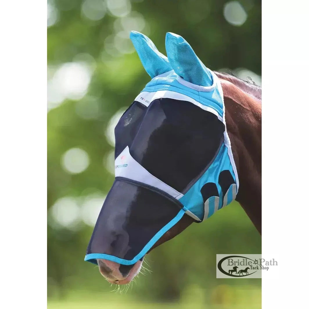 SHIRES FINE MESH FLY MASK WITH EARS & NOSE