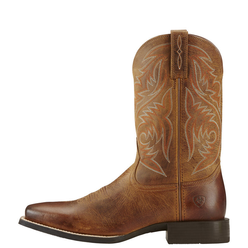 ARIAT MENS SPORT HERDSMAN WESTERN BOOT