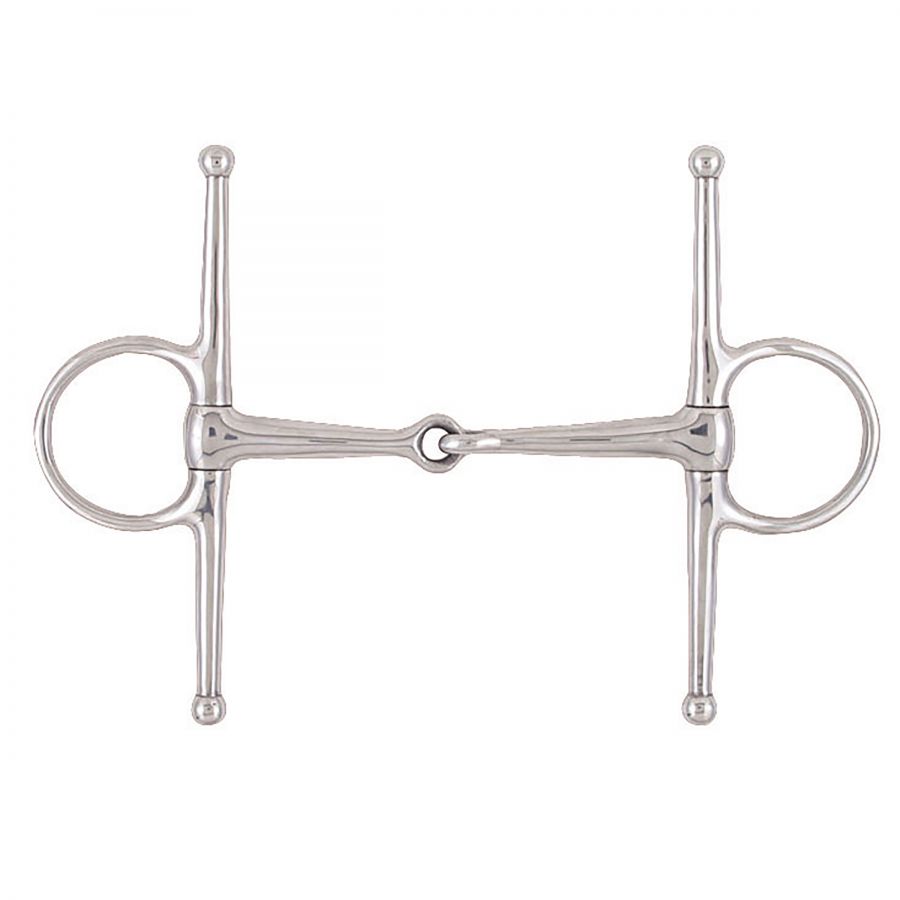 KORSTEEL FULL CHEEK PONY SNAFFLE 3.5"