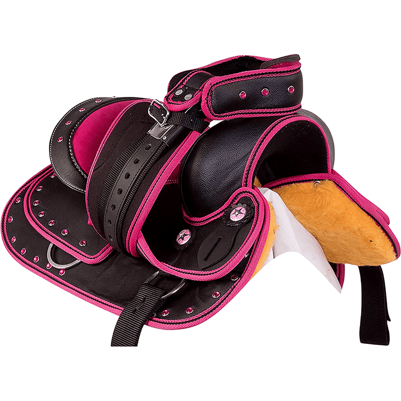 SYNTHETIC PONY SADDLE 12"