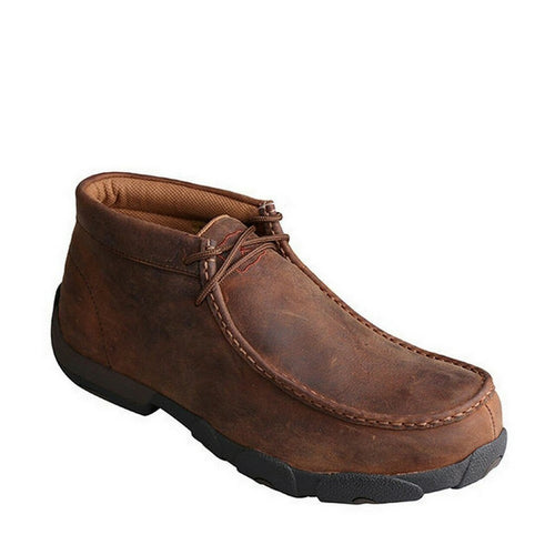 TWISTED X MENS DRIVING MOC - COPPER