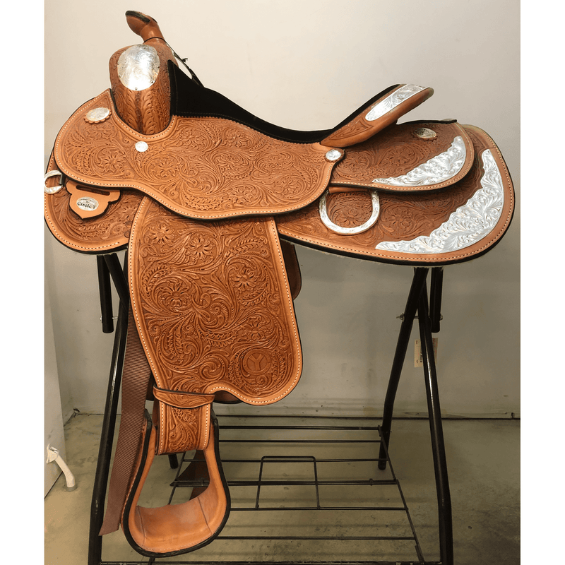 CIRCLE Y SHOW SADDLE 16"- #3681