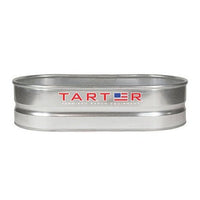 Tarter Galvanized 40 Gallon Stock Tank 2'x1'x4' Oval