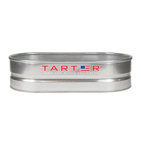 Tarter Galvanized 40 Gallon Stock Tank 2'x1'x4' Oval