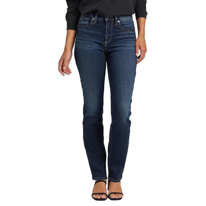 SILVER WOMENS AVERY STRAIGHT LEG JEAN