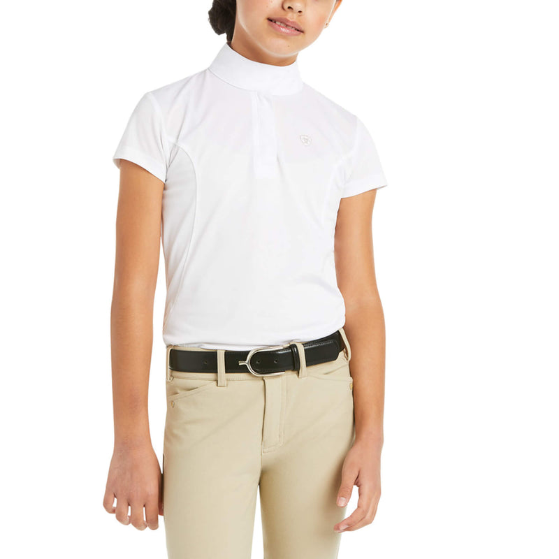 ARIAT GIRLS APTOS SHORT SLEEVE SHOW SHIRT