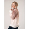 ROPER WOMENS POLAR FLEECE - DIP DYE