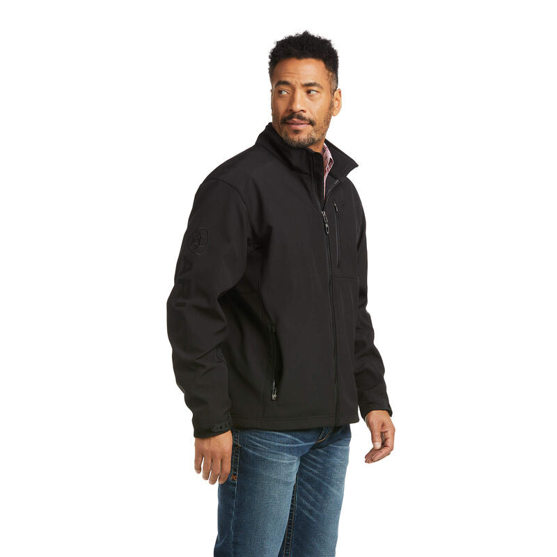 ARIAT MENS LOGO 2.O SOFTSHELL JACKET