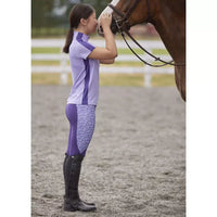 KERRITS KIDS PERFORMANCE KNEE PATCH TIGHT - HICKLEBERRY/IRIS