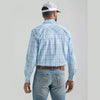 WRANGLER MENS 20X COMPETITION SHIRT - BABY BLUE