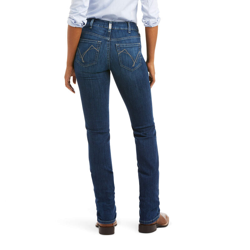 ARIAT WOMENS REAL ABBY STRAIGHT JEAN - Mackenzie