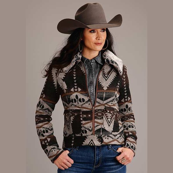 STETSON WOMENS AZTEC JACKET