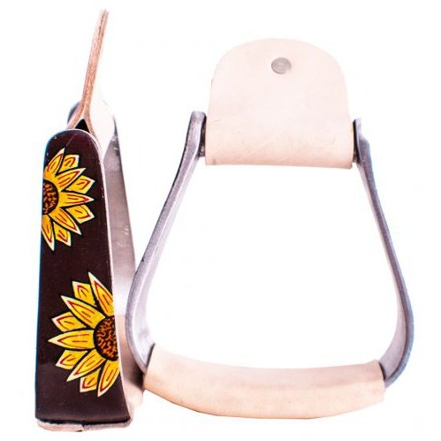 PONY/YOUTH SUNFLOWER ALUMINUM STIRRUPS