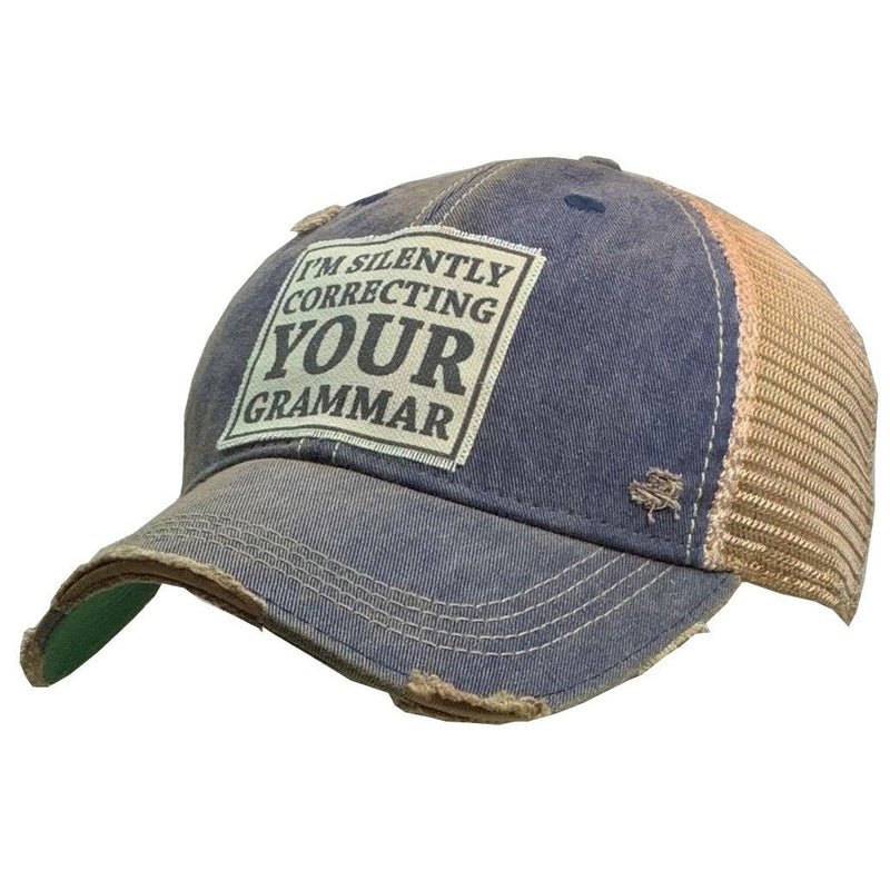 BALL CAP I'M SILENTLY CORRECTING YOUR GRAMMAR