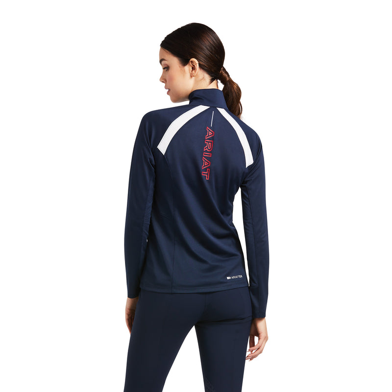 ARIAT WOMENS SUNSTOPPER BASELAYER - TEAM