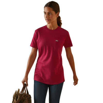 T-shirt ARIAT pour femme en coton résistant REBAR