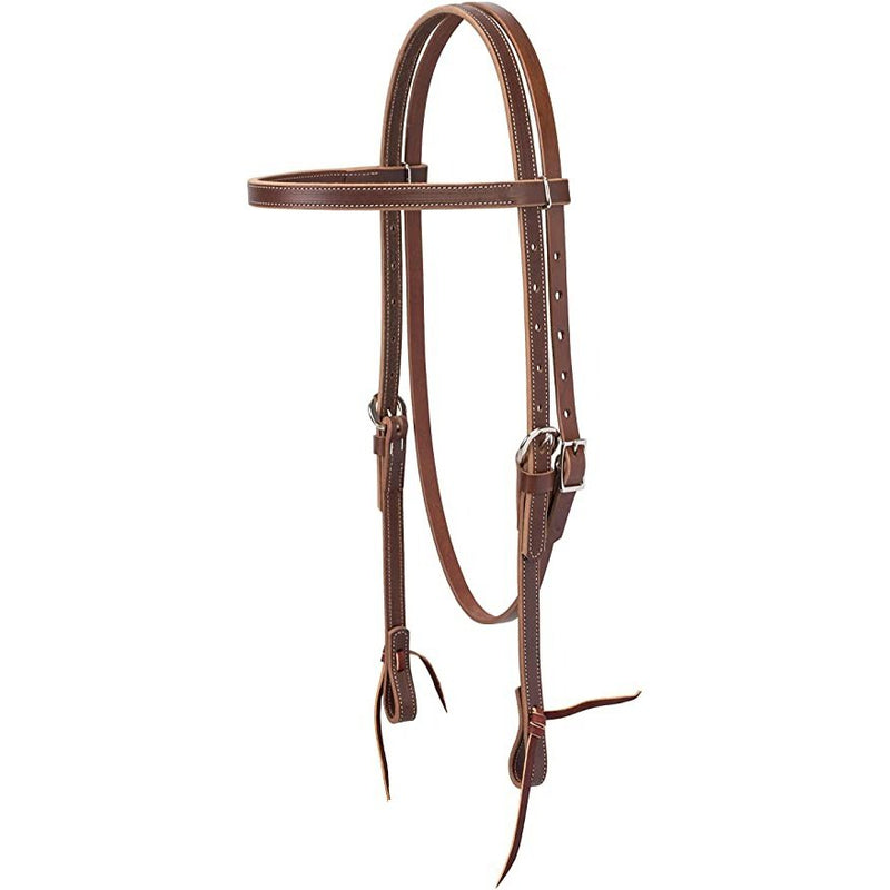 WEAVER LEATHER SYNERGY 5/8" BROWBAND HEADSTALL OILED