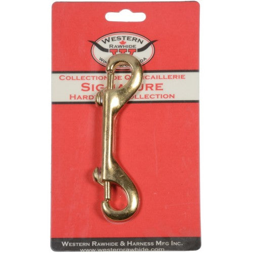 DOUBLE ENDED SNAP BRONZE - 4 1/2"