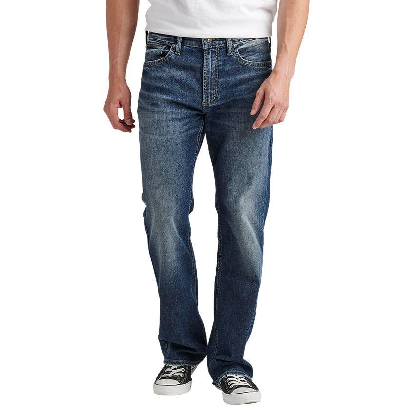 SILVER MENS ZAC STRAIGHT LEG JEAN