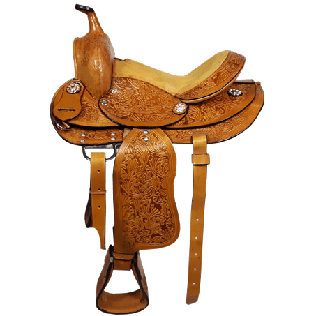 PONY 12" WESTERN SADDLE - TAN