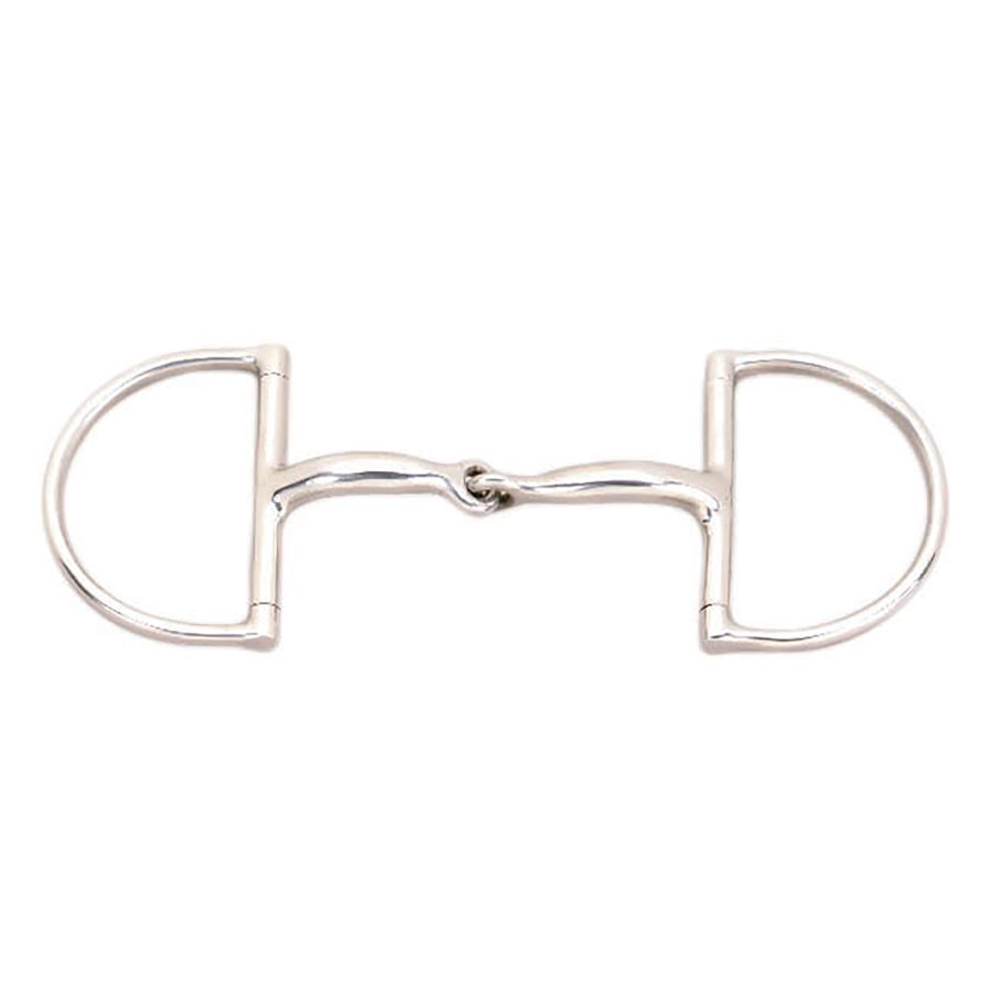 KORSTEEL HUNTER DEE RING SNAFFLE BIT 5.5"