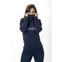 LEMIEUX HIGHLAND FUNNEL NECK HOODIE - NAVY