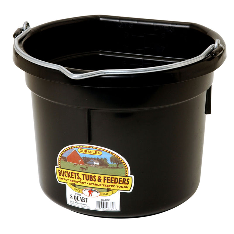 Flat Back Bucket 8 QT