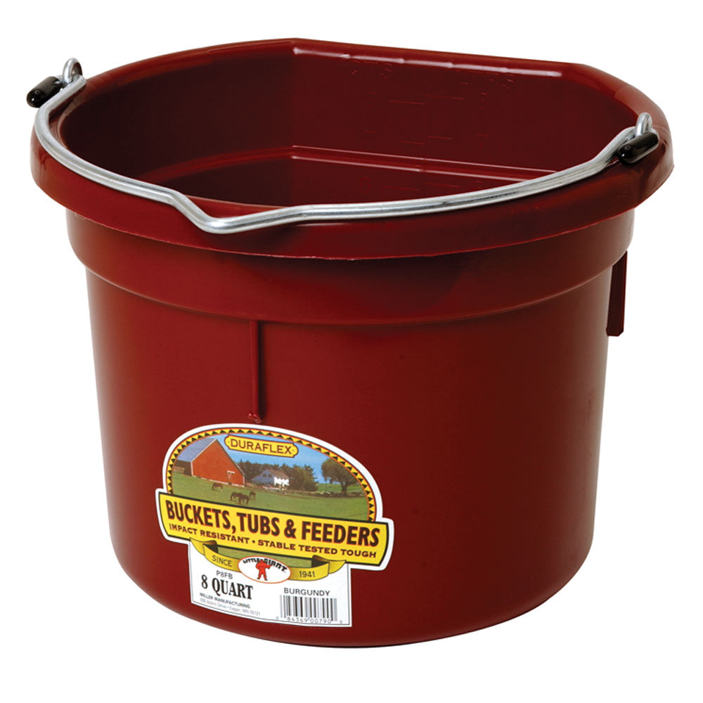 Flat Back Bucket 8 QT