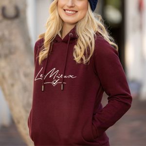 LEMIEUX WOMENS MOLLIE HOODIE - RIOJA