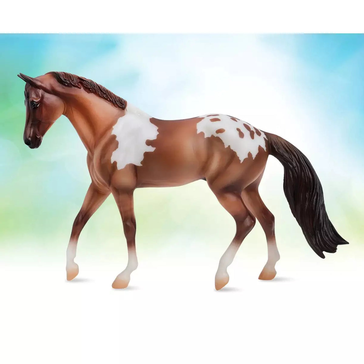 BREYER RED DUN PINTALOOSA