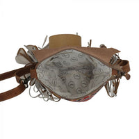 MYRA TAUPE SHAPE CONCEALED BAG