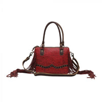 MYRA BLOOD CURRANT CONCEALED BAG