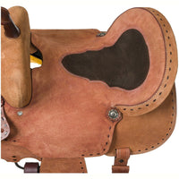 TOUGH 1 BRANSON ROUGH OUT BARREL SADDLE