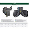 ARENA DRESSAGE SADDLE 17.5" BLACK